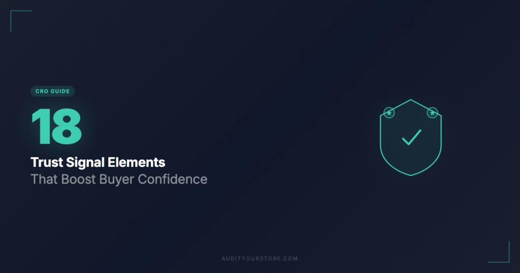 ecommerce trust signals featured image guide cover