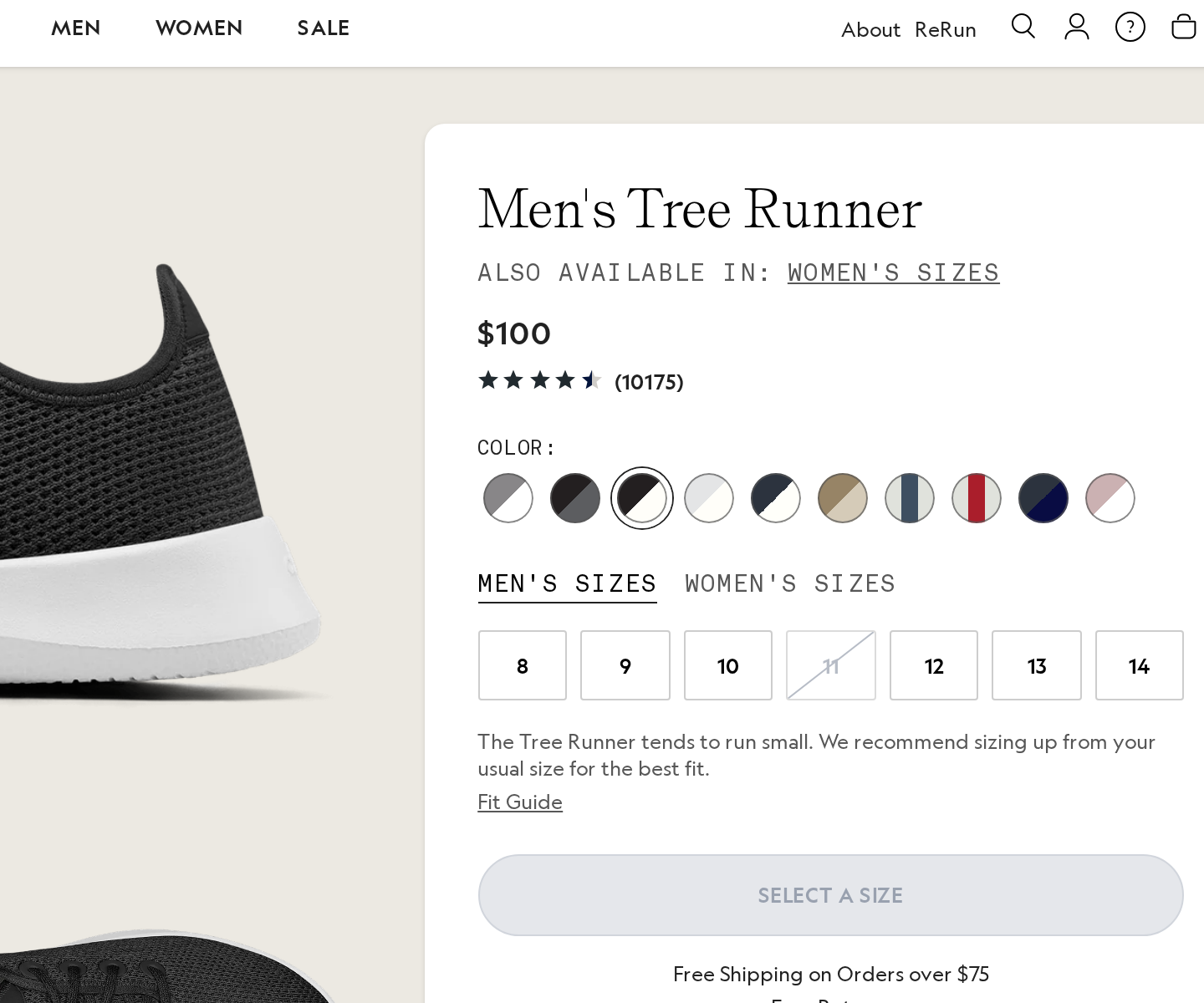 Trust signals near checkout button including free shipping and star rating